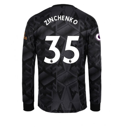 Arsenal Oleksandr Zinchenko #35 Bortedrakt 2022-23 Langermet Arsenal Oleksandr Zinchenko #35 Bortedrakt 2022-23 Langermet